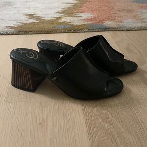 SAM EDLEMAN Sonya Block Heel Mule
